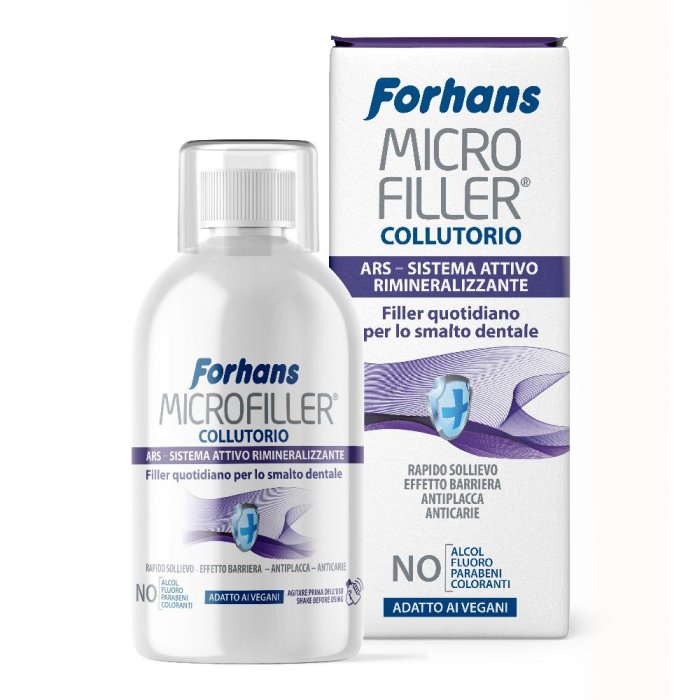 Forhans Microfiller Collutorio Rimineralizzante 500 ml