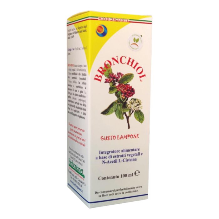 Bronchiol sciroppo 100 ml - sciroppo per la tosse e il benessere delle vie respiratorie