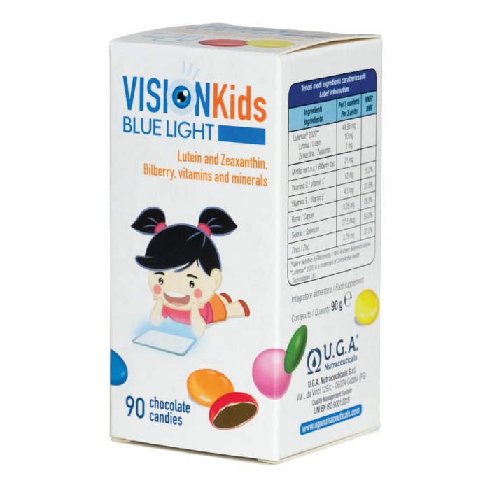 U.g.a. Nutraceuticals Vision Kids Blue Light 90 Confetti Da 1 G