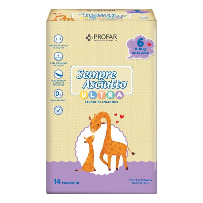 Profar Semplice Assorbente Ultra Extra 15/30 14 pezzi - assorbenti igienici notte super assorbenti