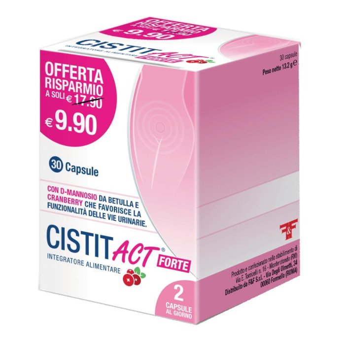Cistit act forte 30 capsule