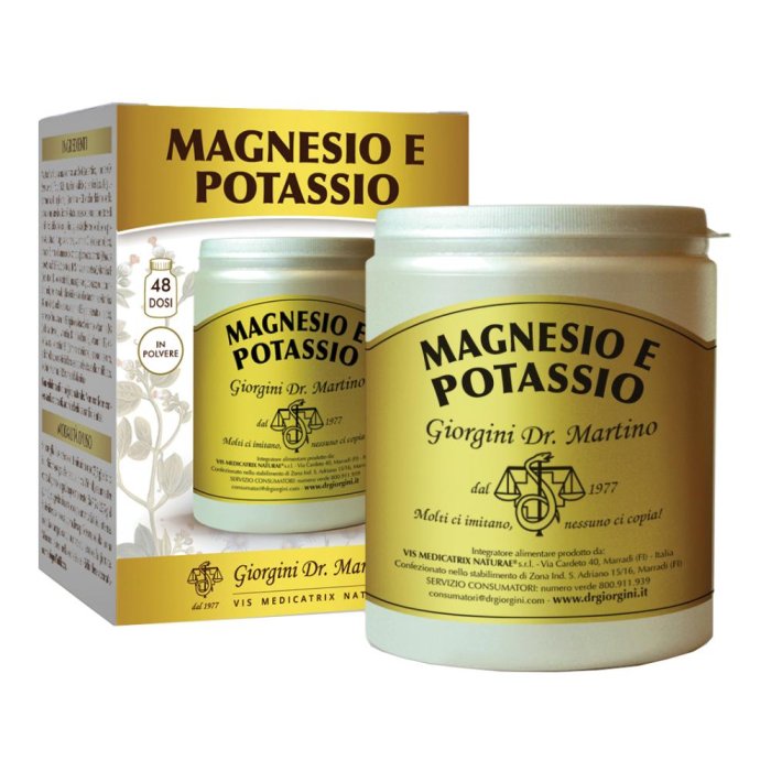 Dr. Giorgini Magnesio E Potassio Polvere 360g