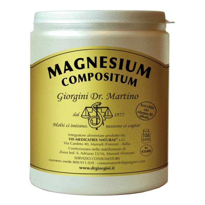 Dr.giorgini Ser-vis Magnesium Compositum Polvere 500 G