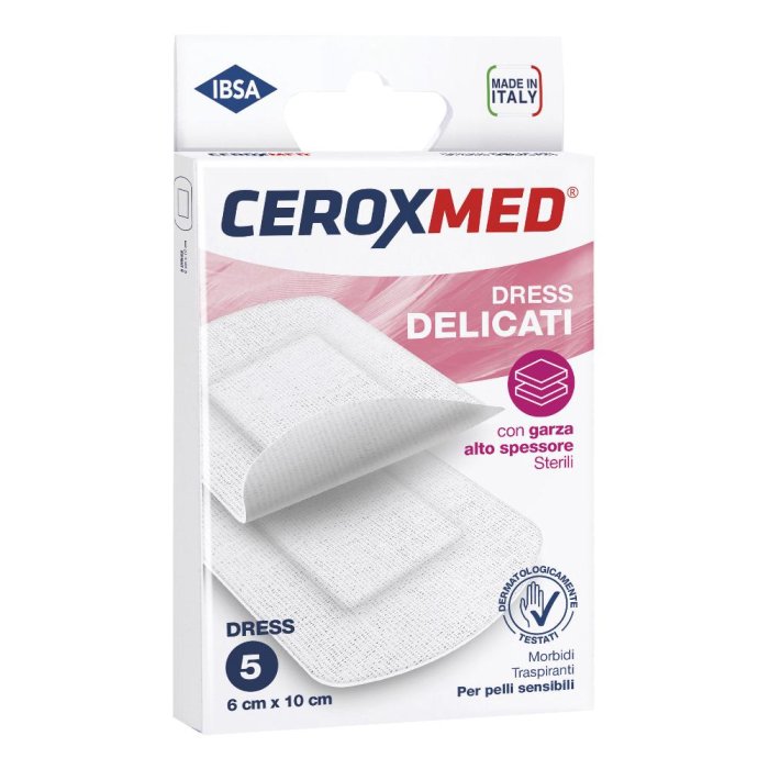 Ceroxmed Dress - Cerotti Delicati 6 x 10cm 5 cerotti