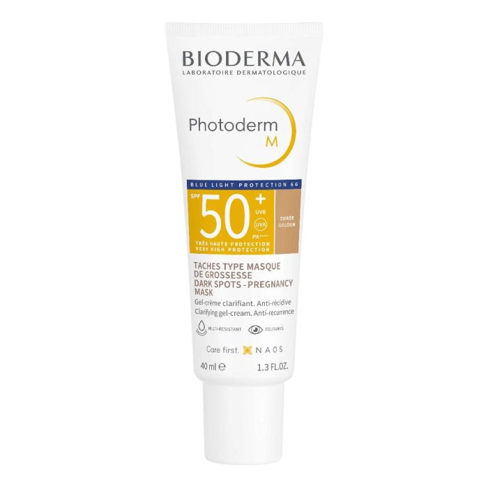 Bioderma Photoderm M Doré crema viso solare SPF 50+ 40 ml protezione molto alta anti-macchie per pelle sensibile