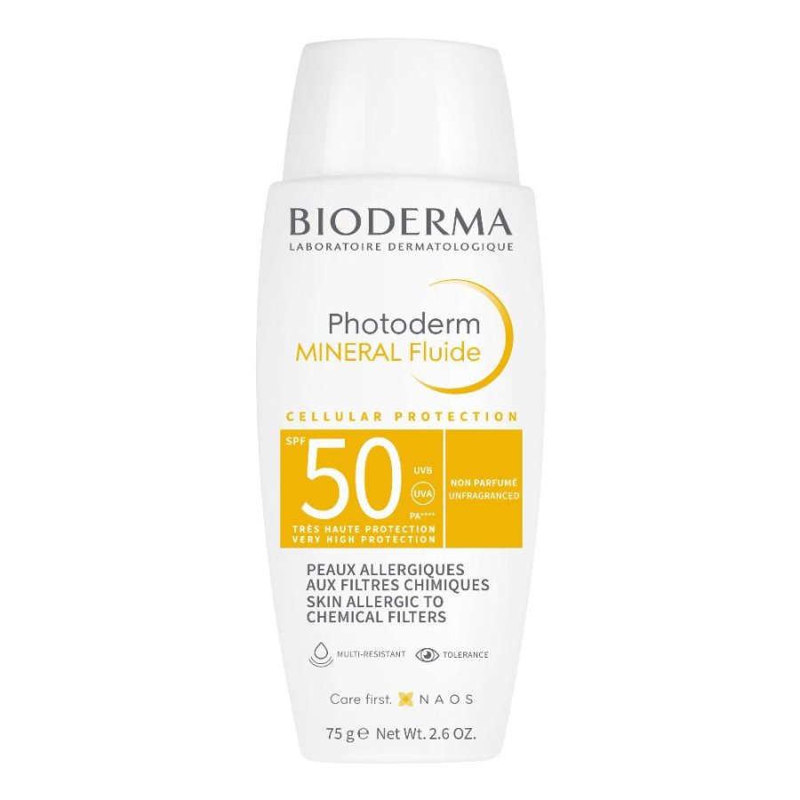 Photoderm Mineral SPF 50+ 75 ml - protezione solare minerale alta per pelli sensibili e intolleranti
