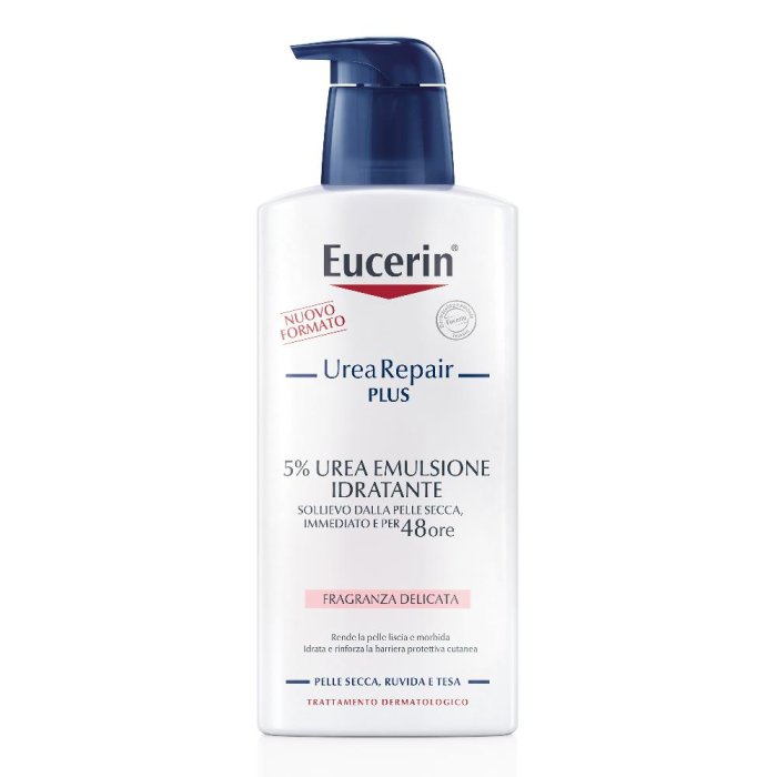Eucerin UreaRepair PLUS Emulsione Idratante con 5% di Urea per Pelle Secca
