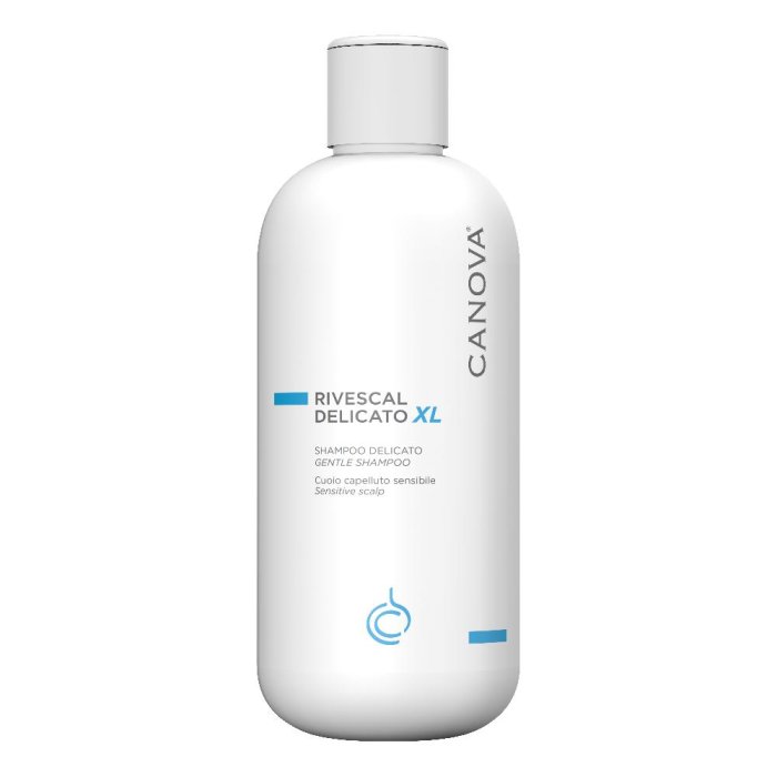 Rivescal Shampoo Delicato 500 ml | Detergente Lenitivo per Capelli e Cute Sensibile, Uso Frequente