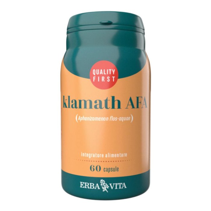 Erba Vita Monoplanta - Klamath AFA Integratore Energetico 60 capsule