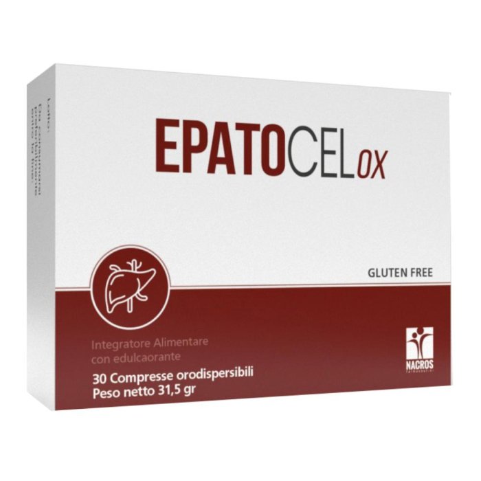 Epatocel Ox 30 Compresse Nacros Integratore per la Funzione Epatica e Depurazione del Fegato