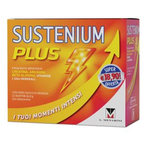 Sustenium Plus Tropical Promo Integratore Alimentare Sali Minerali 22 bustine