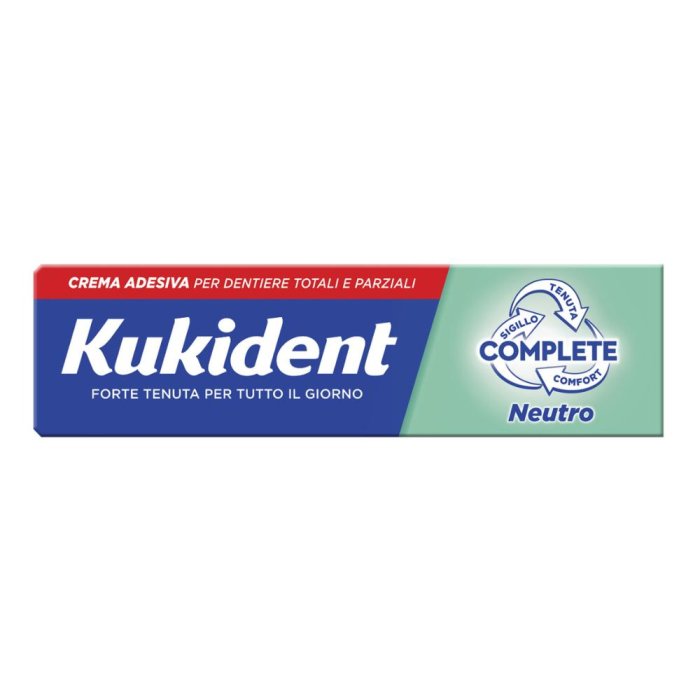 Kukident Neutro Crema Adesiva Per Dentiere 40 g