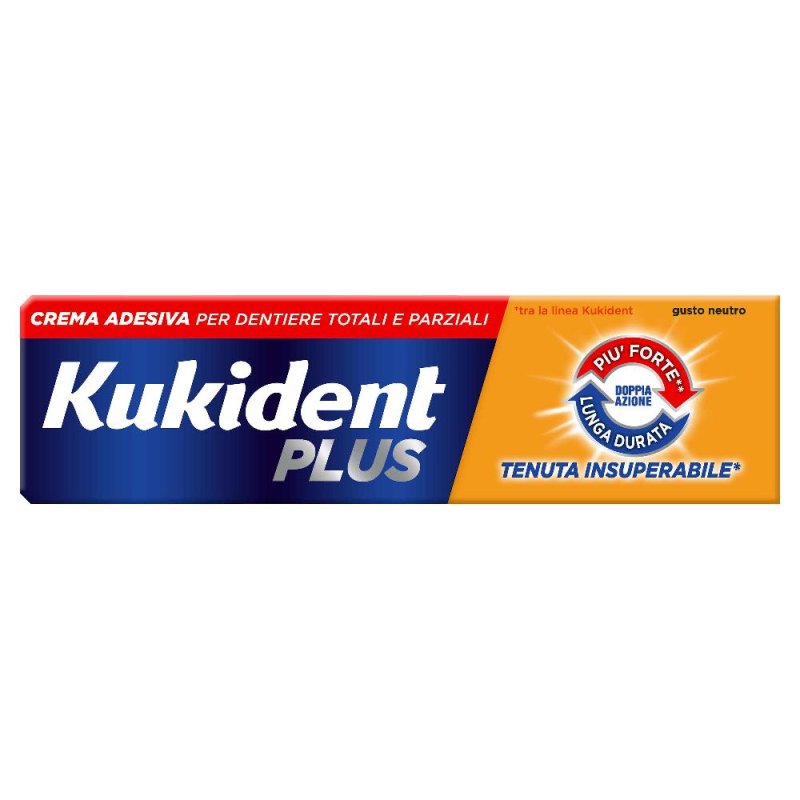 Procter&Gamble Kukident Doppia Azione Crema Adesiva Protesi 40g