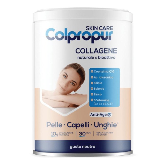 Colpropur SKIN CARE Gusto Neutro Integratore Pelle e Bellezza 306g