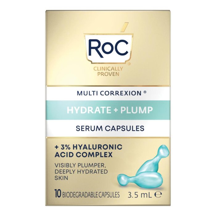 Roc Multi Correxion - Hydrate & Plump Siero Idratante in Capsule 30 capsule