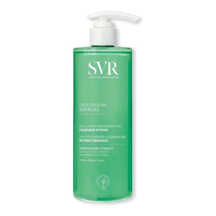 SVR Spirial Deo Douche gel detergente deodorante 400 ml