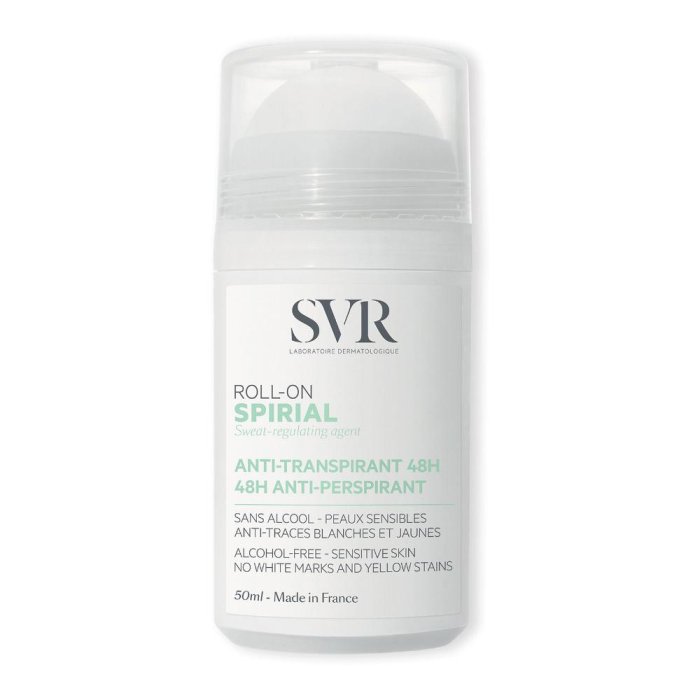 SVR Spirial - Roll-On Deodorante Anti-Traspirante Azione Intensa 48H 50 ml
