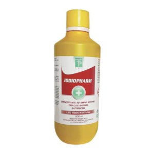 Disinfettante iodop a base di iodopovidone 10% soluzione cutanea 500 millilitri Farmacare