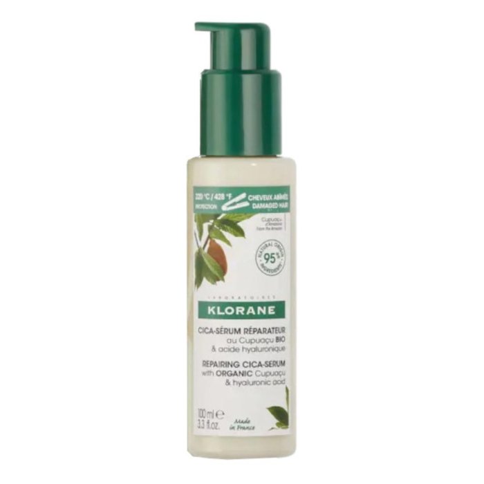 Klorane Cica-Siero Ristrutturante Con Burro di Cupuacu Bio 100ml