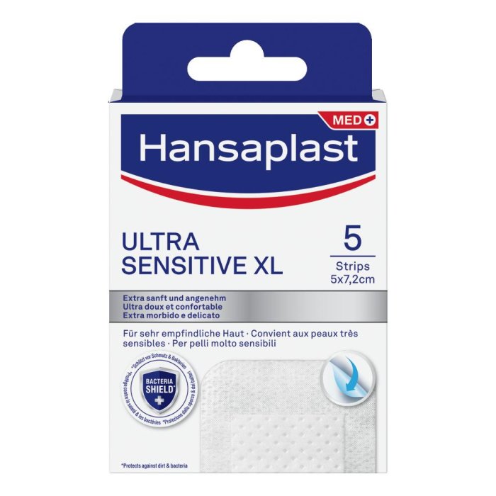 Beiersdorf Cerotto Hansaplast Ultrasensitive Xl 5 Pezzi