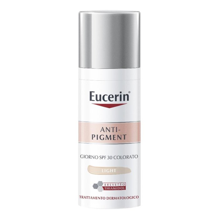 Eucerin Anti-Pigment Crema Giorno SPF 30 Colorata Light 30ml - Trattamento per Macchie della Pelle