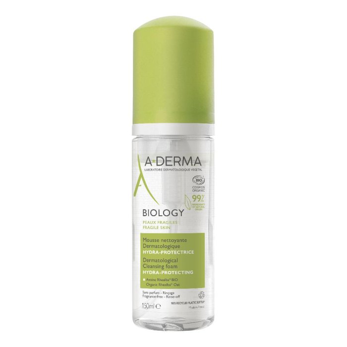 A-Derma Biology - Mousse Detergente Dermatologica Idra-Protettiva 150 ml