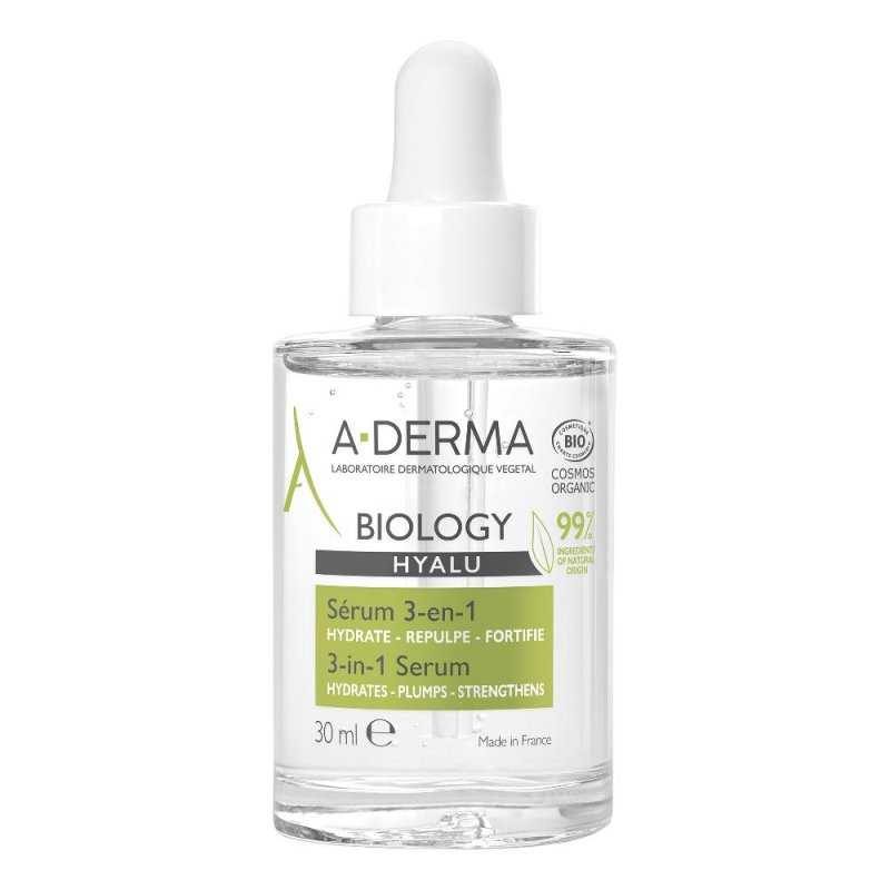 A-Derma A-D Biology siero 30 ml - siero viso idratante lenitivo per pelli fragili e sensibili