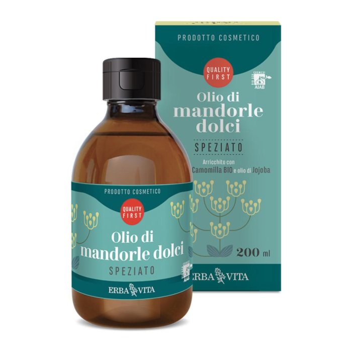 Olio di mandorle dolci speziato 200ml