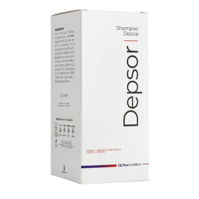 Cetra Pharma Depsor Shampoo Doccia 250 Ml