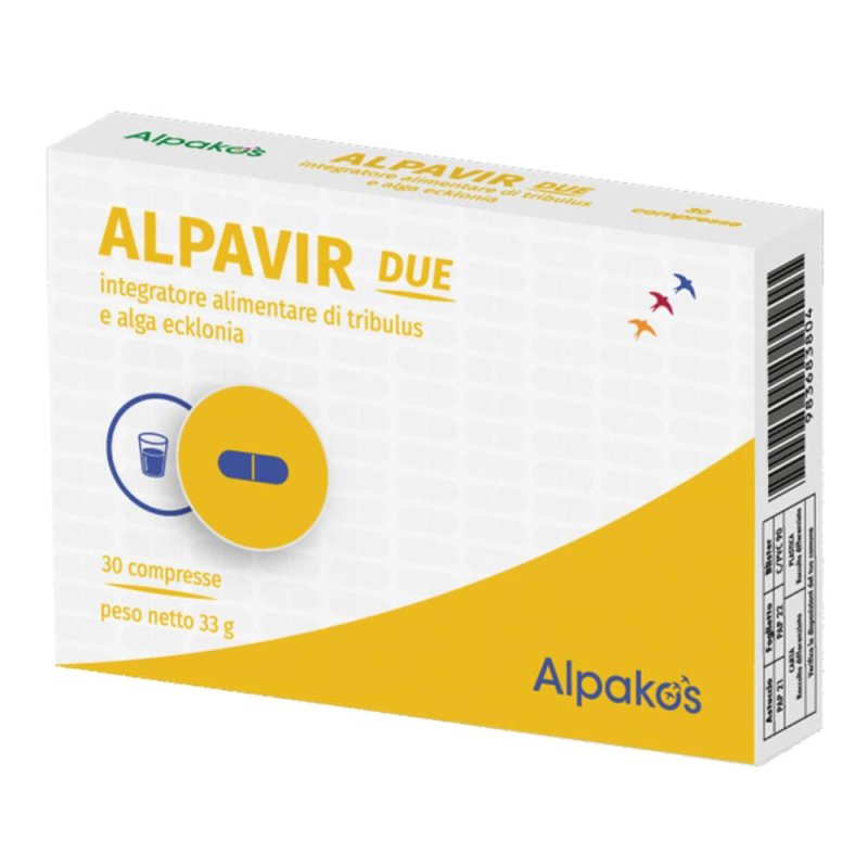 Alpavir Due 30 Compresse Integratore Alimentare in Compresse Orali