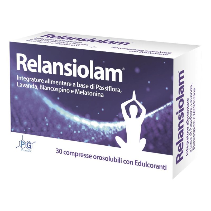 Pg Pharma Relansiolam 30 Compresse