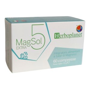 Herboplanet Magsol 5 Extra Integratore Alimentare 60 Compresse