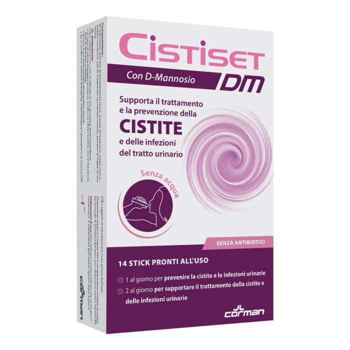 Corman Cistiset DM Dispositivo Medico per la Cistite 14 stick