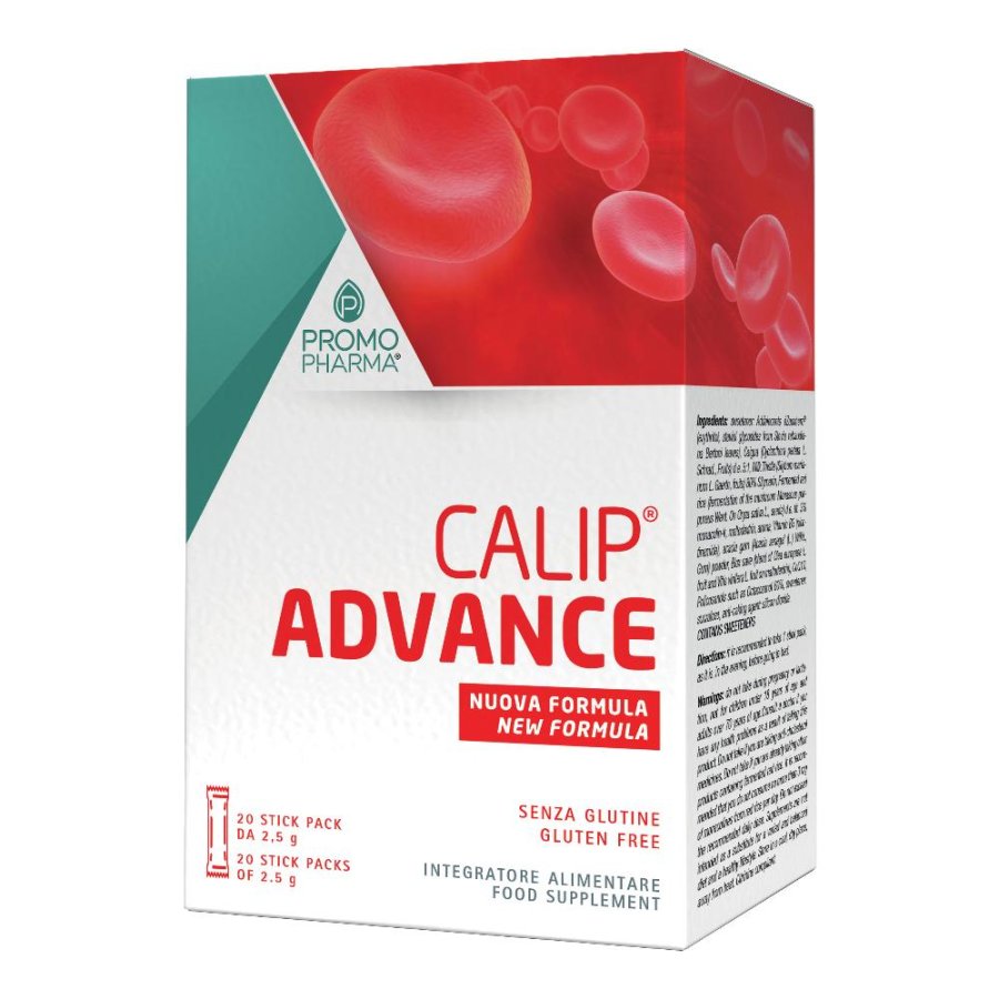 Promopharma Calip Advance Integratore per il Colesterolo 20 Stick Pack Promopharma Calip Advance Integratore per il Colesterolo 20 Stick Pack