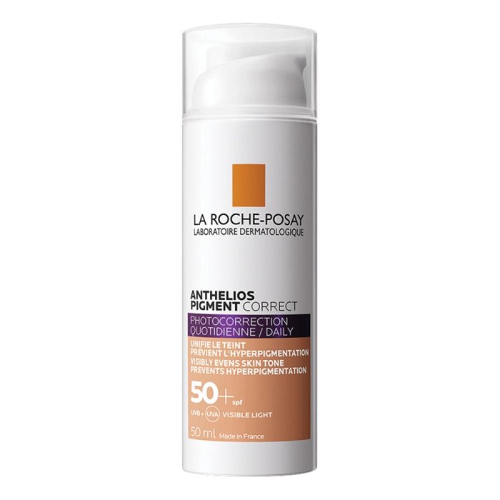 La Roche-Posay Anthelios Crema Solare Colorata Trattamento Foto-Correttivo Quotidiano SPF 50+ 50ml