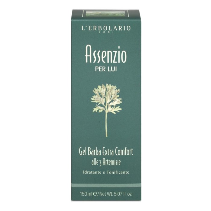 Assenzio gel barba 150 ml - gel da barba emolliente all’assenzio