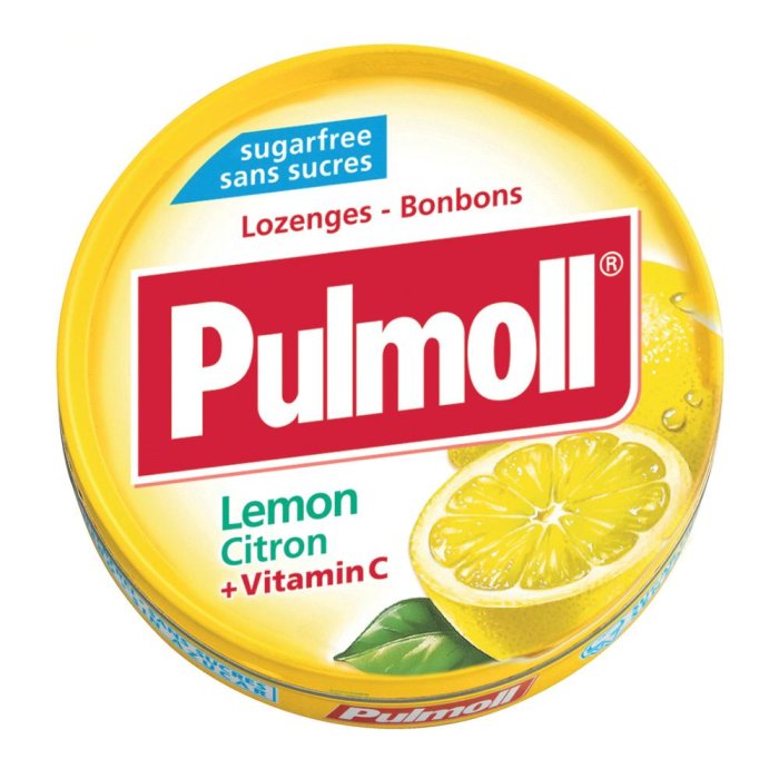 PULMOLL Limone+Vit.C S/Z 45g