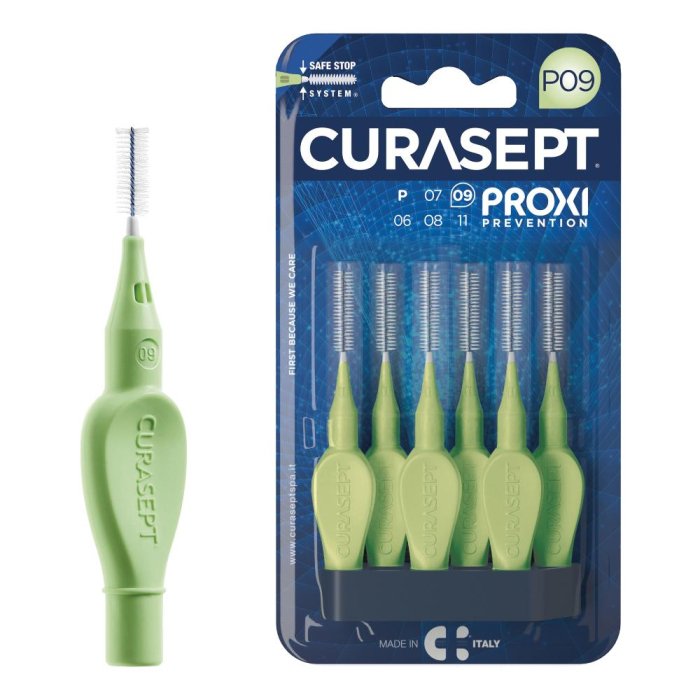 Curasept Proxy Prevention P09 scovolino verde chiaro 6 pezzi