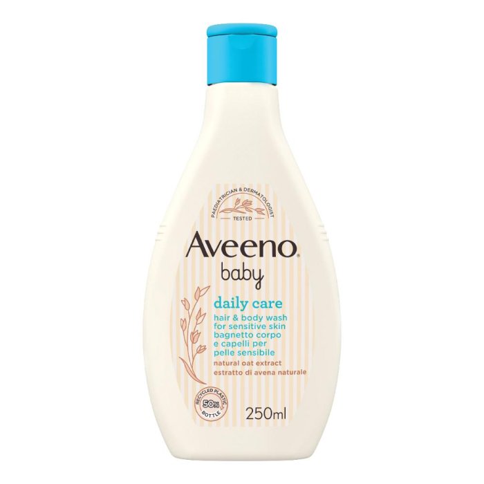 Aveeno - Baby Daily Care Bagnetto Corpo e Capelli Confezione 250 Ml