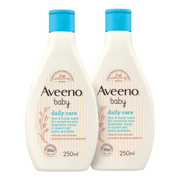 Aveeno Baby Daily Care Bagnetto Corpo E Capelli 2x250ml