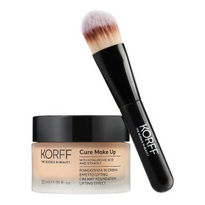 Korff Cure Make Up - Fondotinta in Crema Effetto Lifting N. 01 30 ml + Pennello