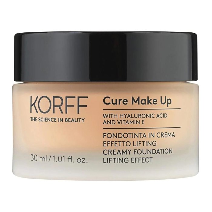 Korff Cure Make Up - Fondotinta in Crema Effetto Lifting N. 04 30 ml + Pennello