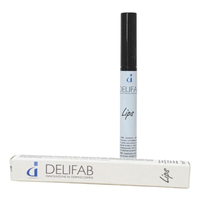 Delifab Lips Balsamo Labbra Idratante 10 ml per Labbra Secche e Screpolate