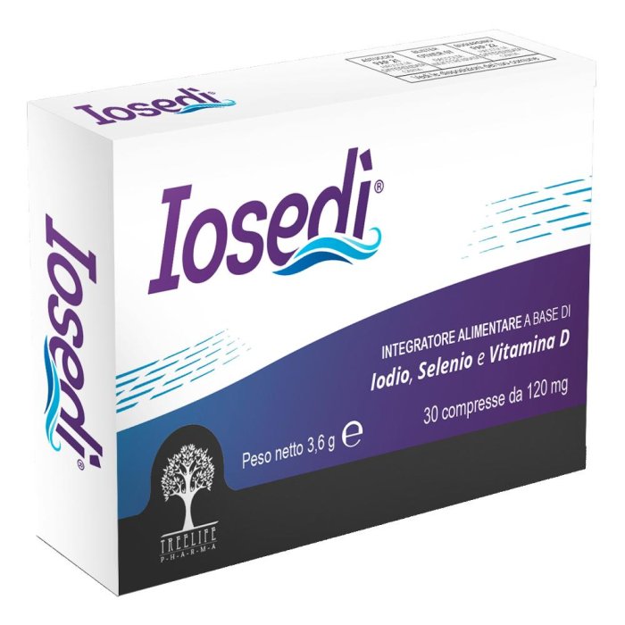 Iosedi Integratore Alimentare 30 Compresse a Base di Iodio e Selenio per il Benessere della Tiroide