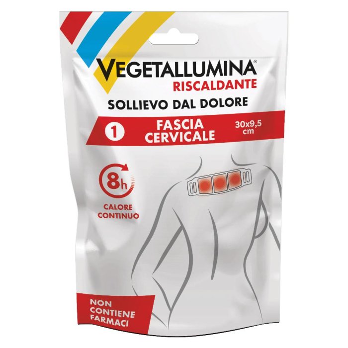 Pietrasanta Pharma Vegetallumina - Fascia Cervicale Riscaldante 1 Pezzo