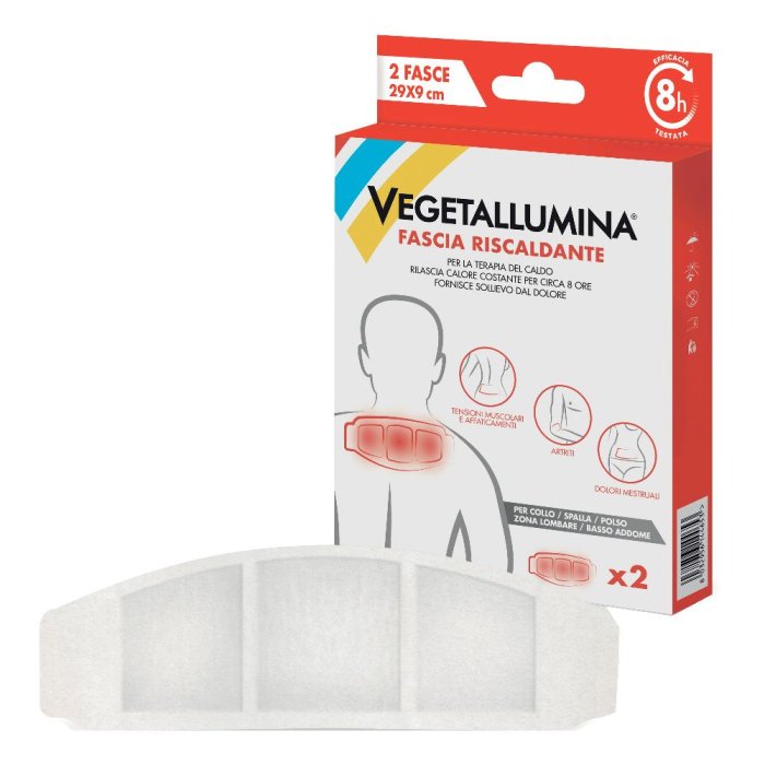 Pietrasanta Pharma Vegetallumina - Fascia Lombare Riscaldante Misura 39 x 14 cm 1 Pezzo