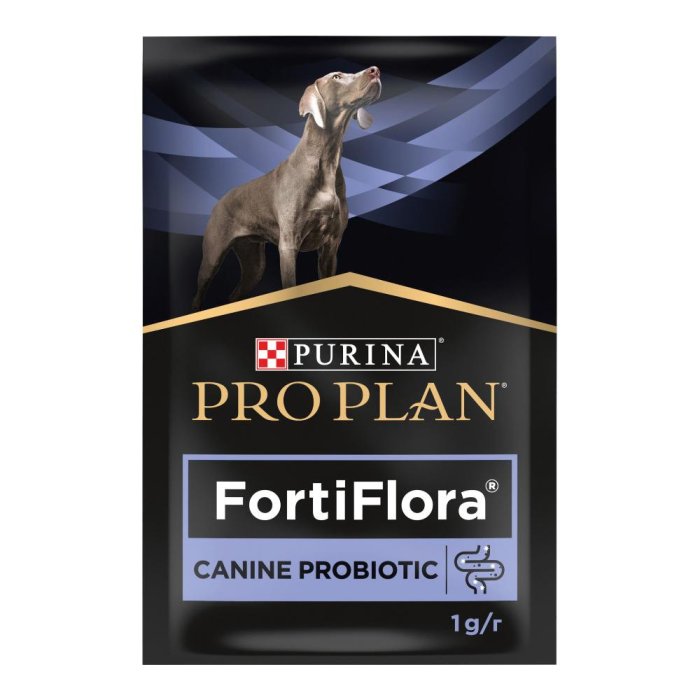 Purina Fortiflora Cane Integratore Probiotico in Bustine per Intestino e Difese Immunitarie – Confezione da 7 Bustine