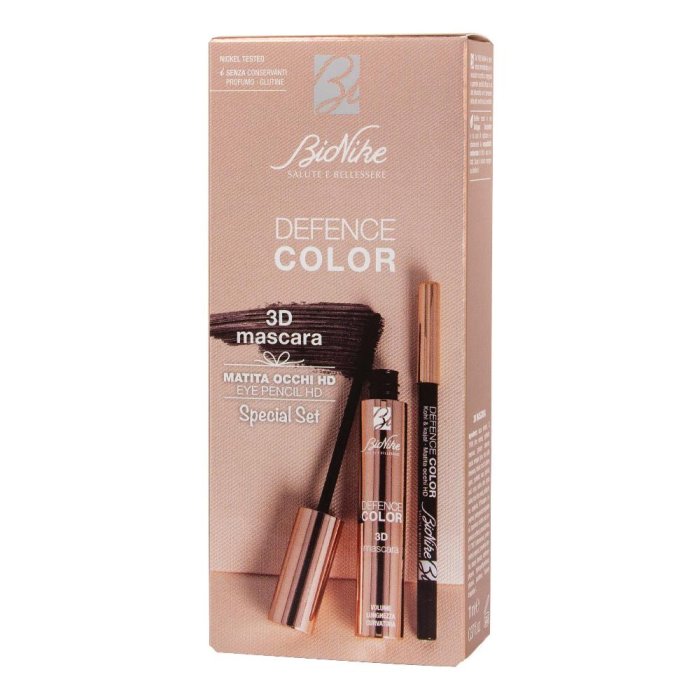 Bionike Defence Color Make-up Base Viso Special Set 3D Mascara e Matita HD