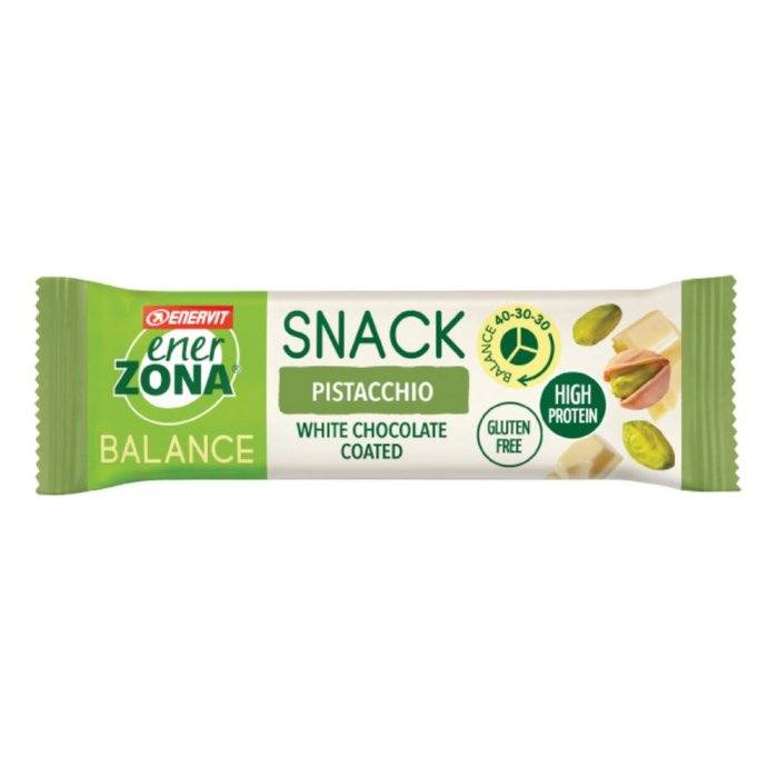 Enervit - Enerzona Snack Pistacchio/Cioccolato Bianco Confezione 33 Gr