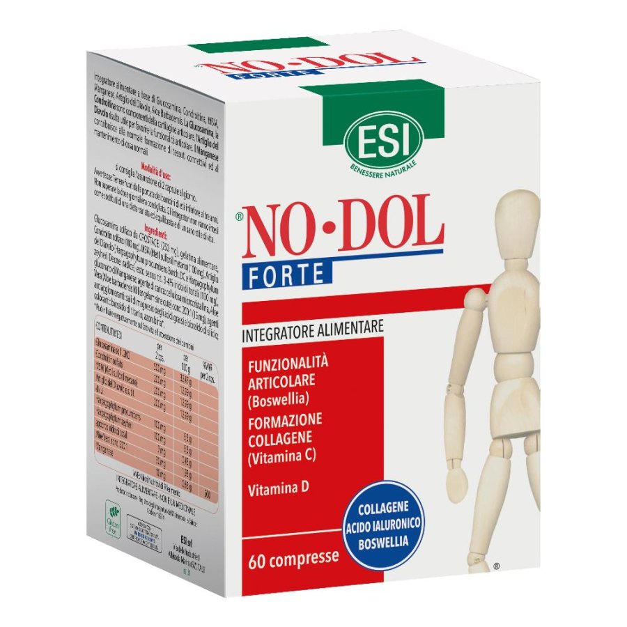 Esi No Dol - Forte Integratore Alimentare Funzionalità Articolare 60 compresse
